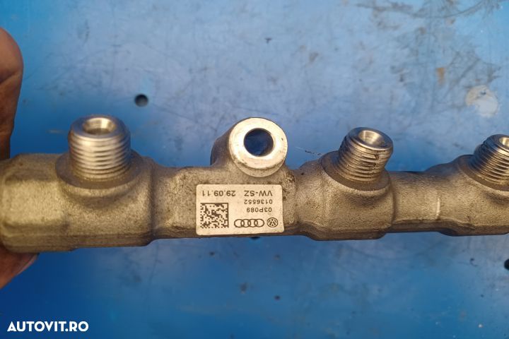 Rampa injectoare 03P089 1.2 CFW MX1253 Volkswagen VW Polo 5 6R [2009 - 3