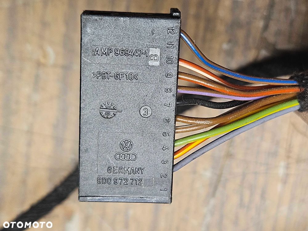 Wiazka 8E1971100  Instalacja Wtyczki Oswietlenia Kabiny Lampki Podsufitki Audi A4 B7 B6 Sedan - 10