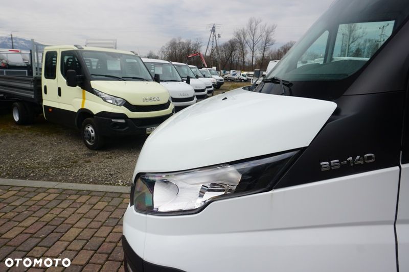 Iveco 35C14 doka skrzynia wywrotka HDS żuraw - 5
