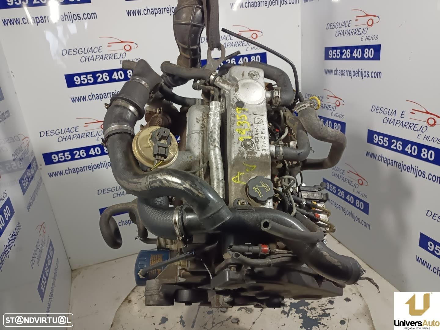 MOTOR COMPLETO FORD FOCUS SEDAN 1999 -C9DA - 8