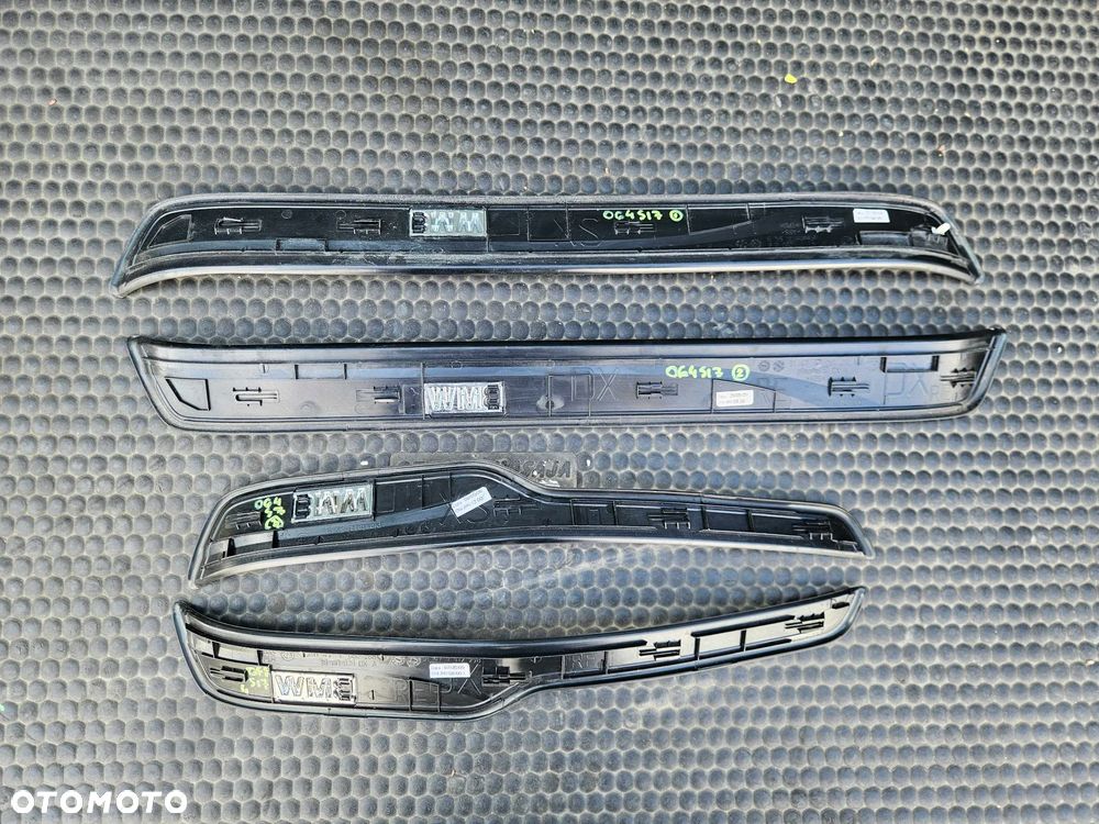Listwa Listwy Progowe Ozdobne Drzwi Nakładki Komplet Przód Tyl BMW 3 E90 E91 - 26