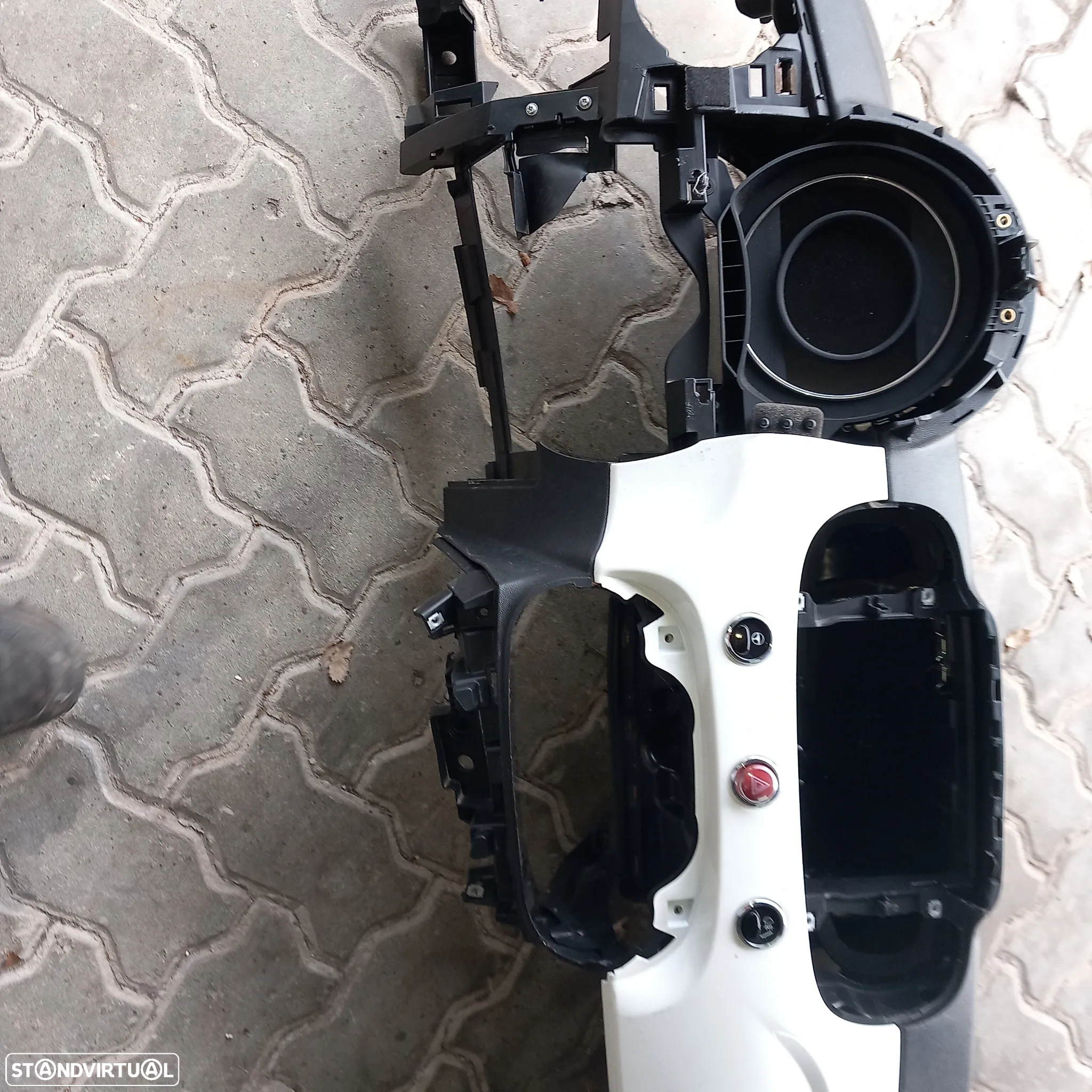 Tablier com airbag passageiro fiat 500 - 4