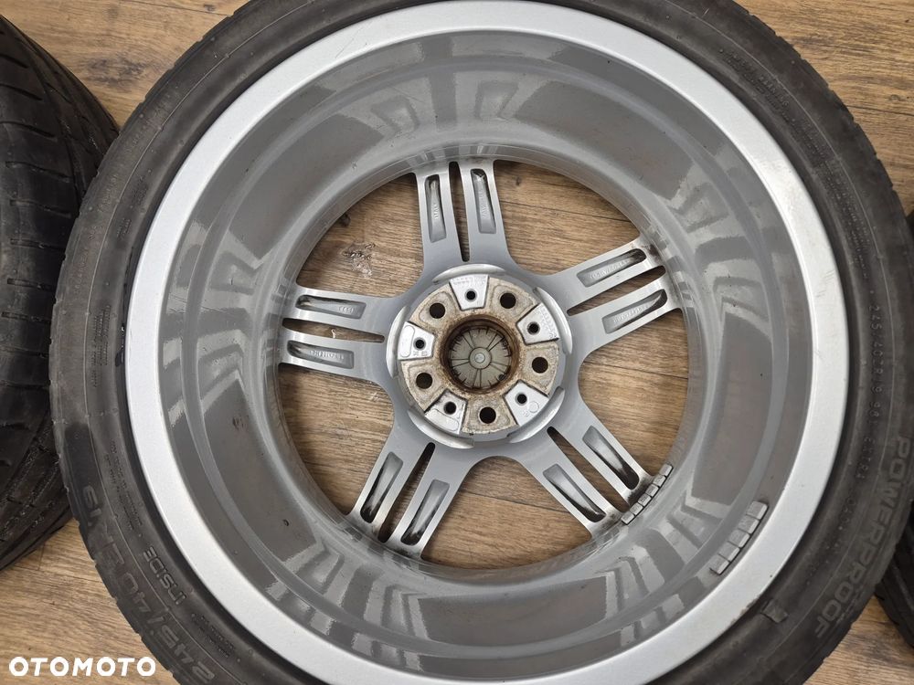 BMW ALU FELGI KOŁA 19" 5x120 STYLING 351 F10 F06 F12 F13 F11 ORYGINALNY LAKIER 8,5J ET33 M-PAKIET KOMPLET + OPONY 245-40 21r - 15