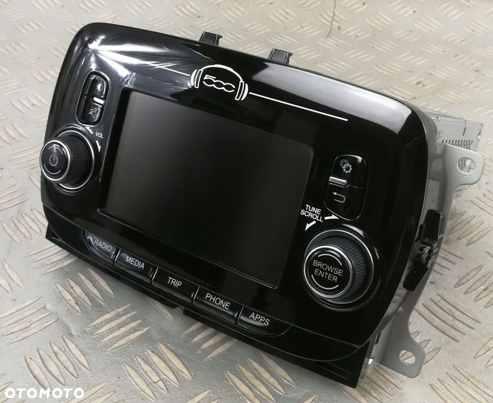 radio nawigacja navi wyświetlacz fabryczne cd fm bluetooth VP2 FIAT 500 FL - 2