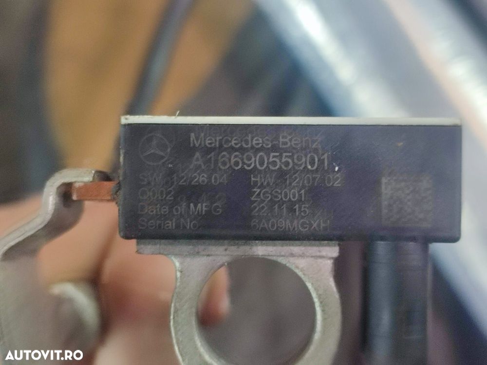Borna baterie negativa A1669055901 Mercedes-Benz GLE 1 (W166) [2016 - - 2