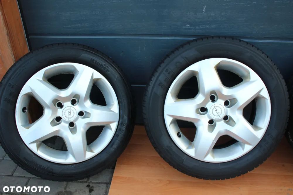 FELGI STAOWE STRUKTURALNE DEKLE OPONY OPEL ZAFIRA A B ASTRA H MERIVA B VECTRA C SIGNUM R16 205/55 5X110 - 3