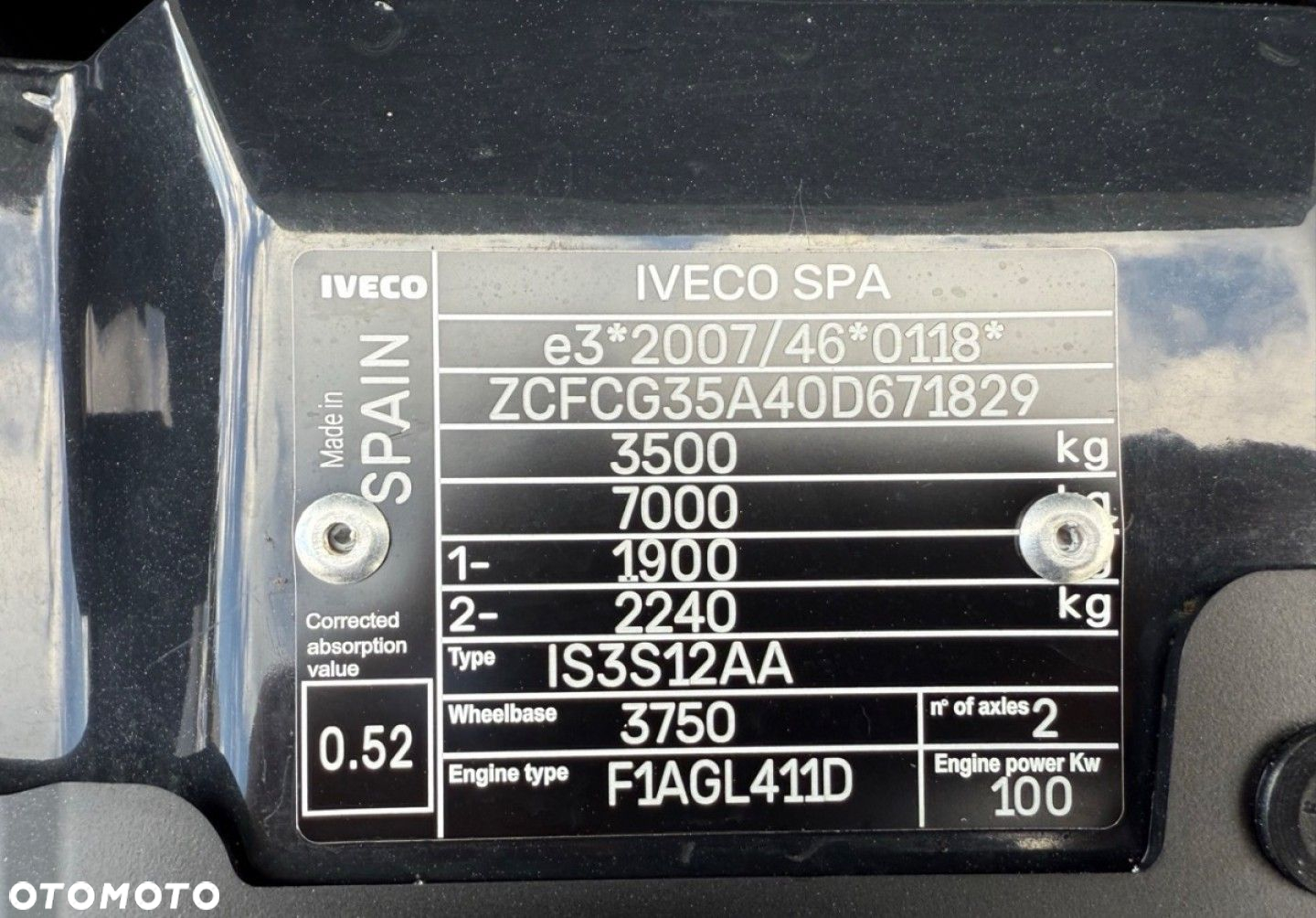 Iveco Iveco DAILY 2023r podnosnik koszowy zwyżka KLUBB  KT20 - 29