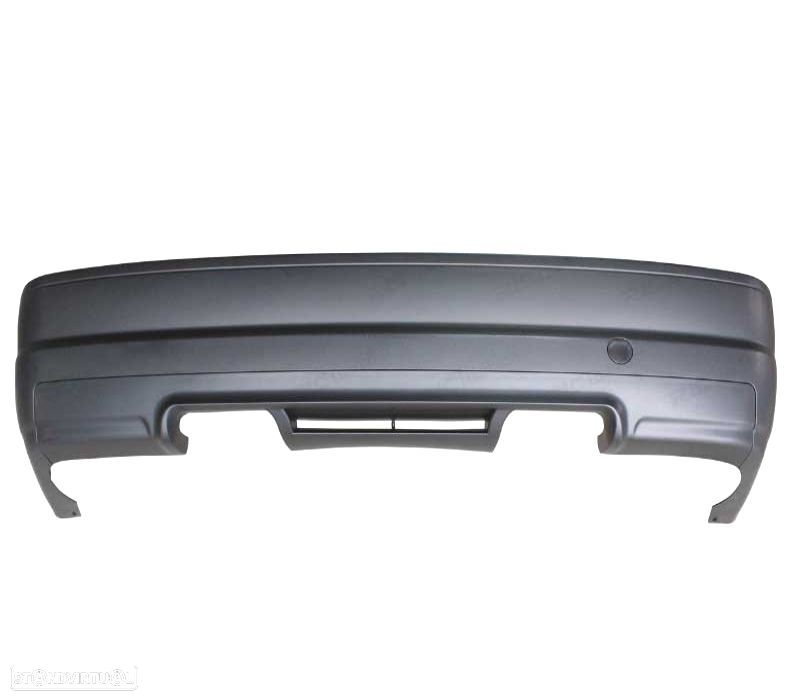 PARA-CHOQUES TRASEIRO BMW E46 COUPE CABRIO 98-04 LOOK M3 2 DUPLA SAÍDA - 2
