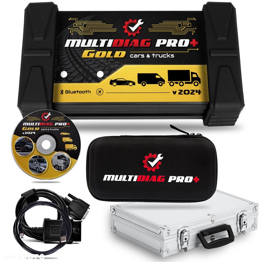 MULTIDIAG PRO+ GOLD TCS CDP+ Komputer diagnostyczny uniwersalny - 1