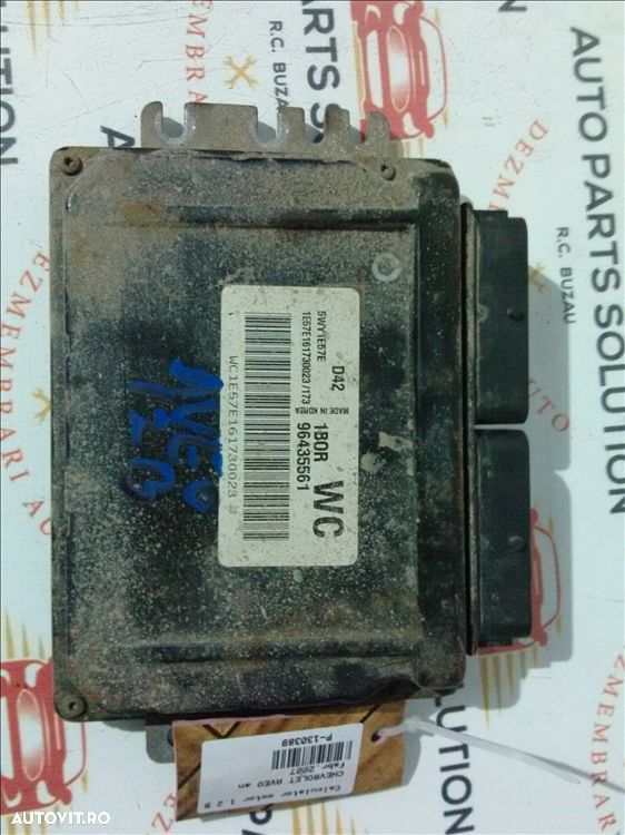 calculator motor 1.2 b chevrolet aveo an fabr.2007 - 1