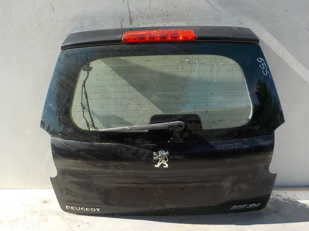 555 PEUGEOT 207 SW KOMBI 06-12 KLAPA TYŁ TYLNA - 1