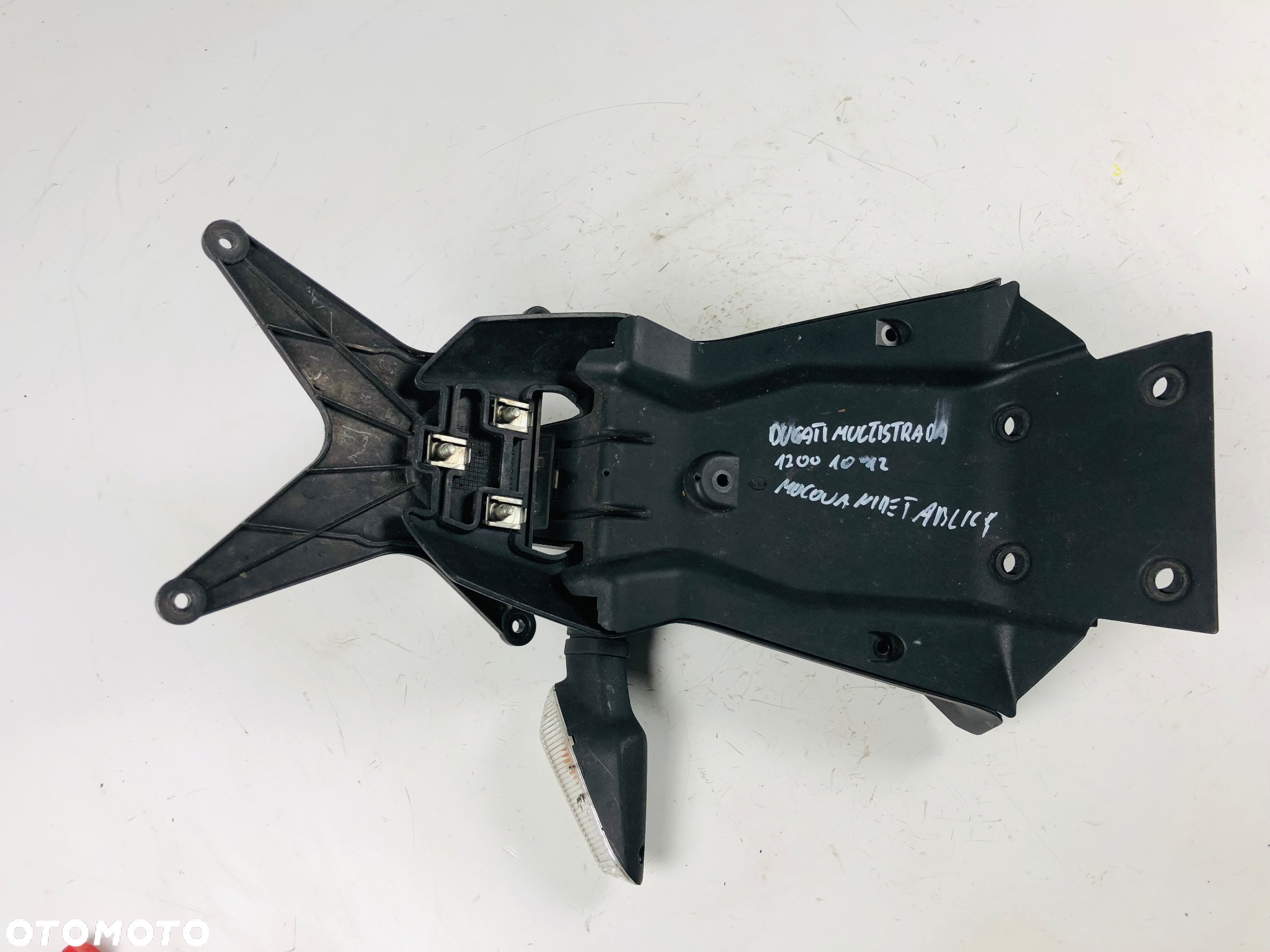 Ducati Multistrada 1200 10-12 mocowanie tablicy rejestracyjnej uchwyt - 7