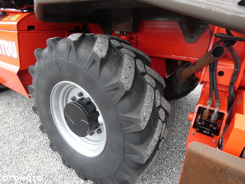 Manitou MRT2150 ROTO / Sprowadzona / Pilot , wciągarka, łyżka + widły / - 33