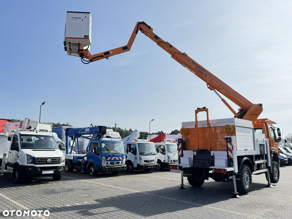 Mercedes-Benz Atego 1324 4x4 Zwyżka RUTHMANN STEIGER T220S12 Podnośnik Koszowy - 23
