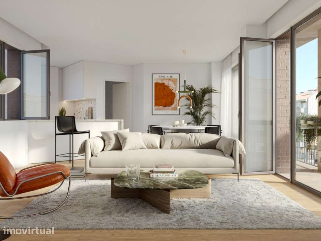 Apartamento T0+1 c/ garagem - Junto ao Metro - Bonfim - Grande imagem: 5/8