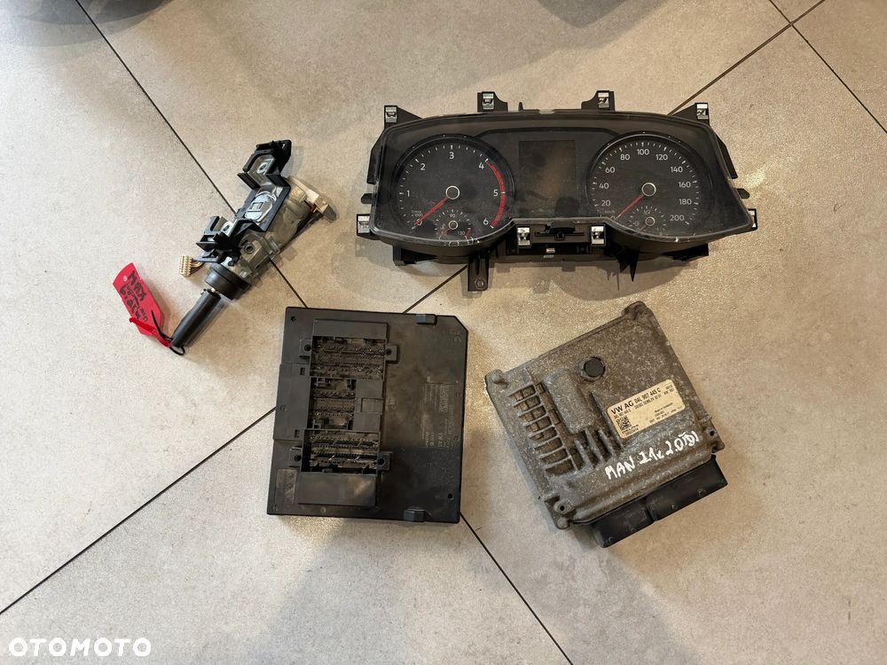 VW T6 2,0 TDI 4Motion 14-21 sterownik silnika zestaw startowy 04L907445C - 1