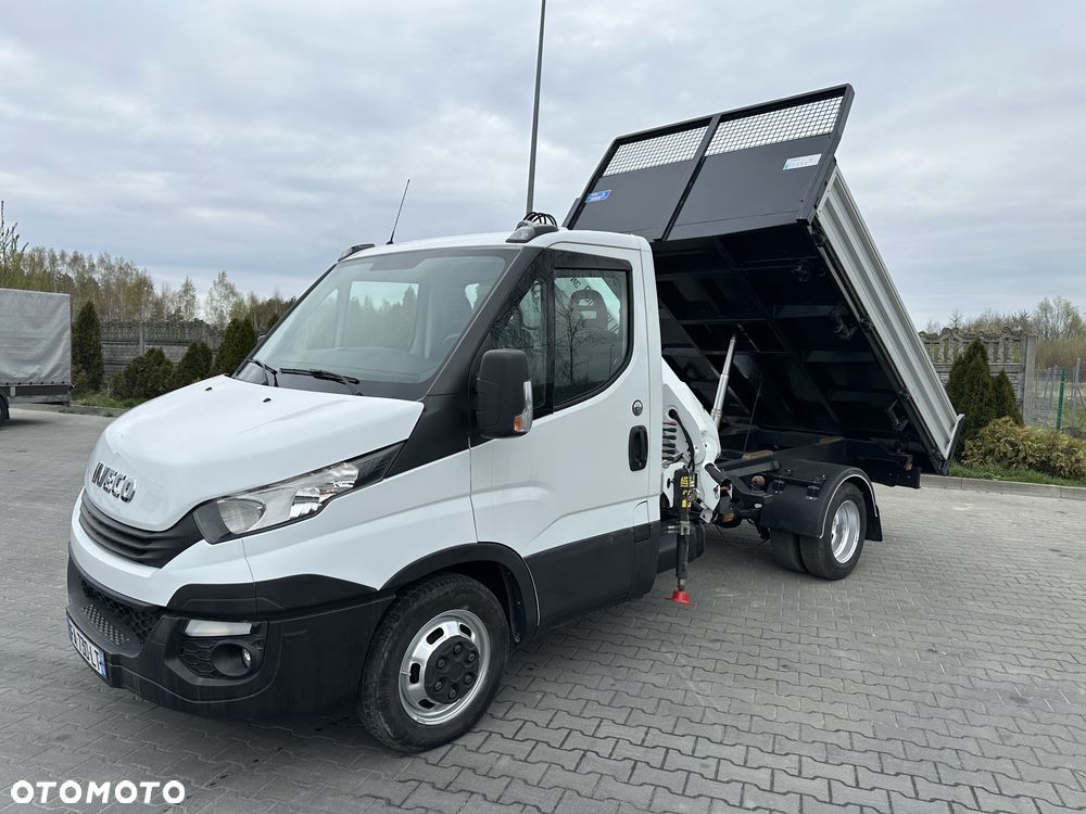 Iveco Daily 35C14 Wywrotka 3x do 3.5 tony+ HDS BONFIGLIOLI P.3500L - 11