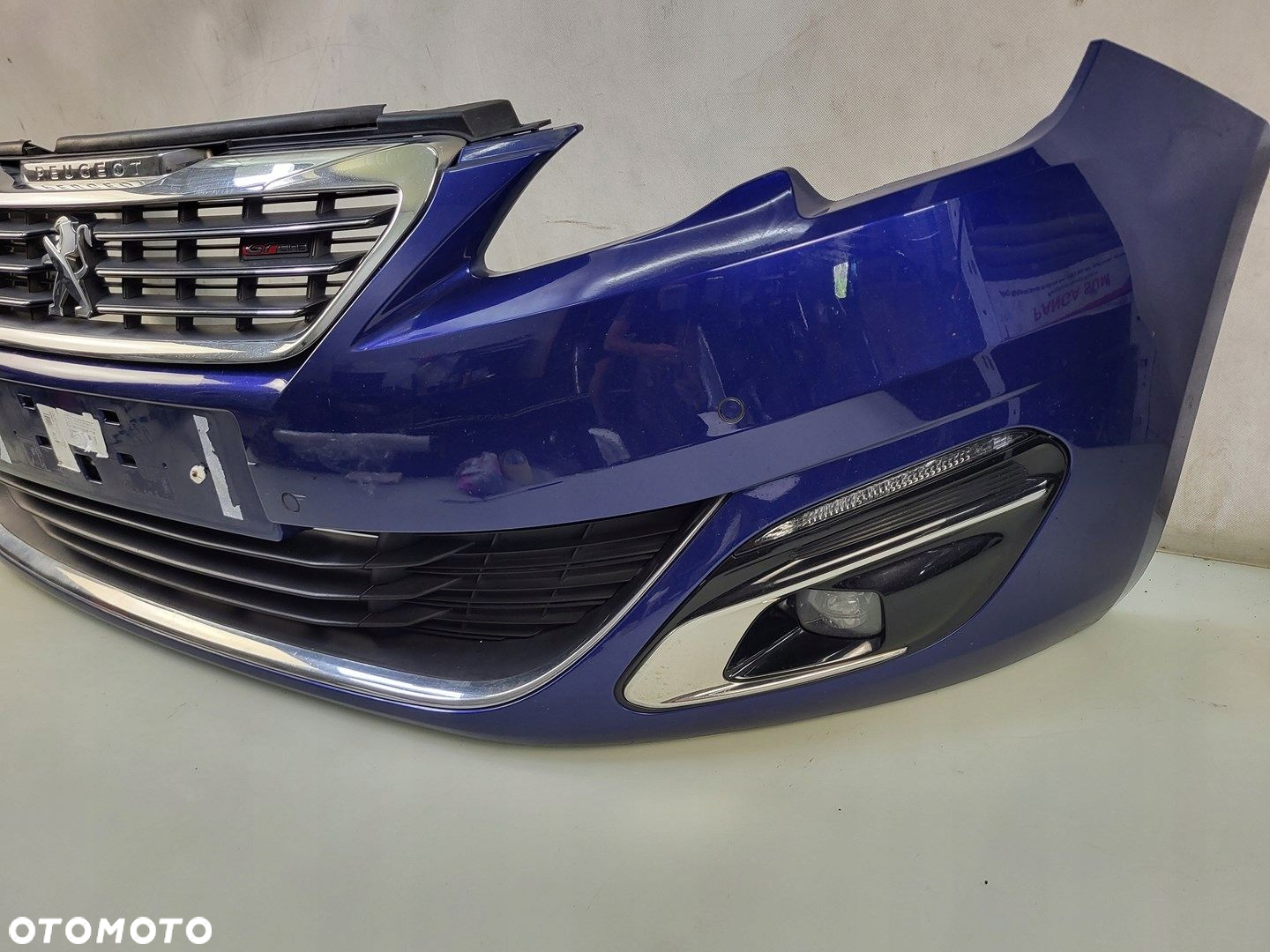 zderzak pdc halogen drl przód kompletny PEUGEOT 308 II T9 GT line EEGD - 3