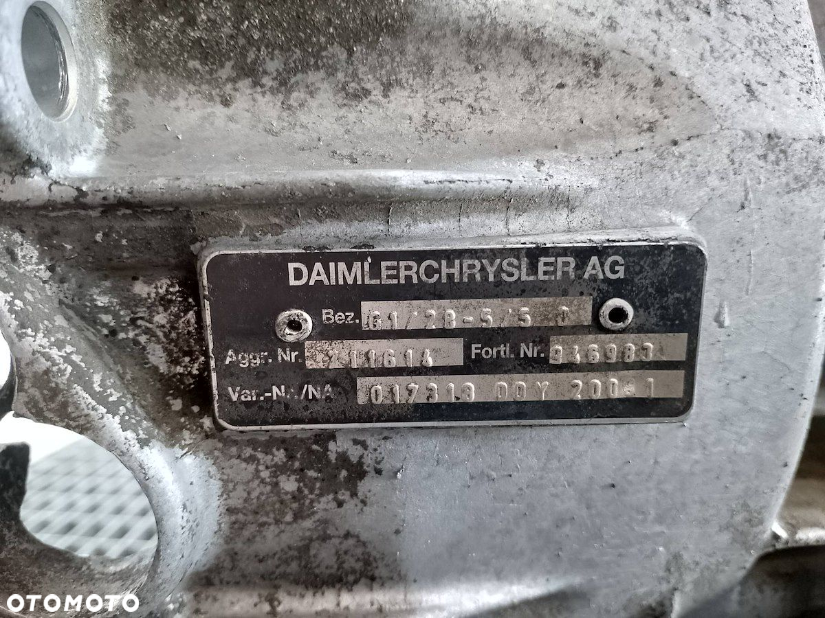 SKRZYNIA BIEGÓW MANUALNA VW LT 35 DDY  711614 2.5 TDI - 6