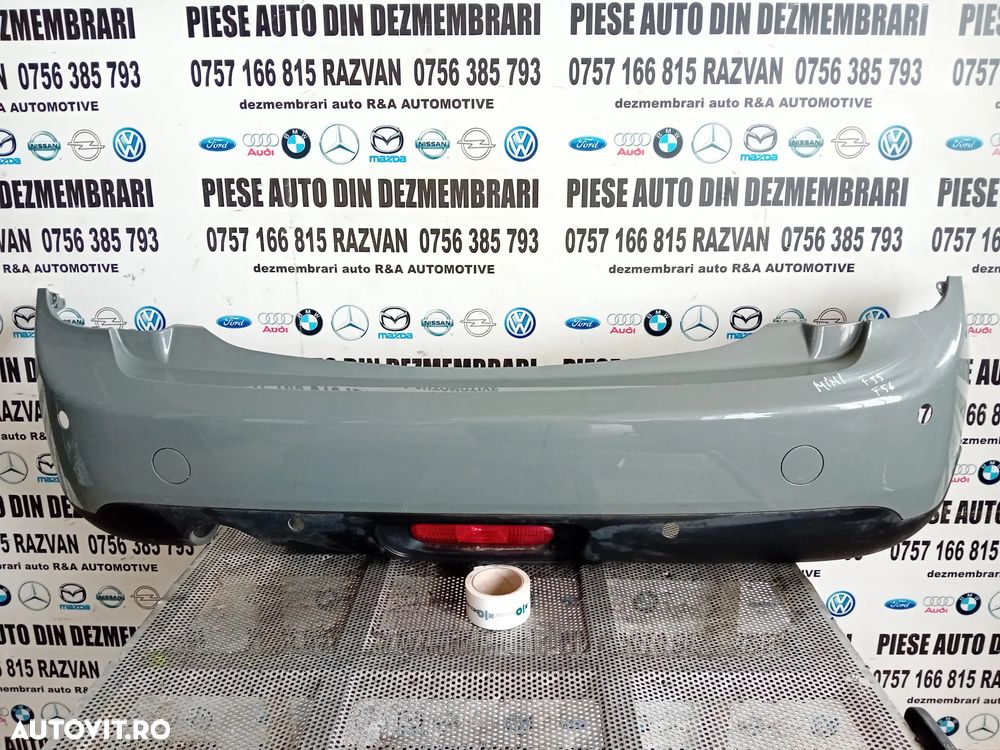 Bara Spate Mini Cooper One F55 F56 Originala Cu 4 Gauri Pt Senzori LICHIDARE DE STOC - 1
