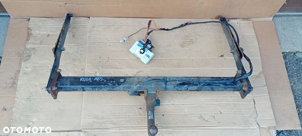 Hak holowniczy odpinany kula instalacja moduł Ford Kuga MK2 CV4J-19D521-AC EJ5J-19H378-AA - 2
