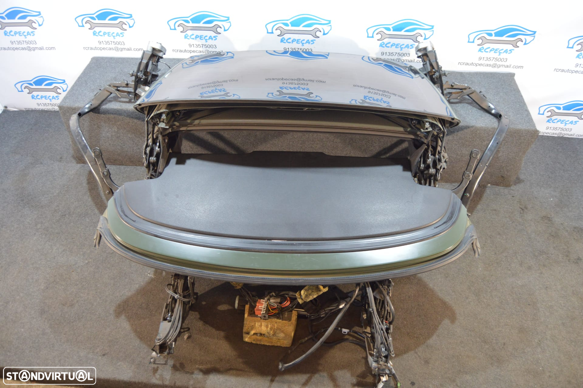 CAPOTA VIDRO ELETRICA HARD TOP BMW SERIE 3 E93 CABRIO 61357199885 7199885 7128780 SERIE 3 E93 CABRIO LCI TEJADILHO ELETRICO TETO PANORAMICO - 12