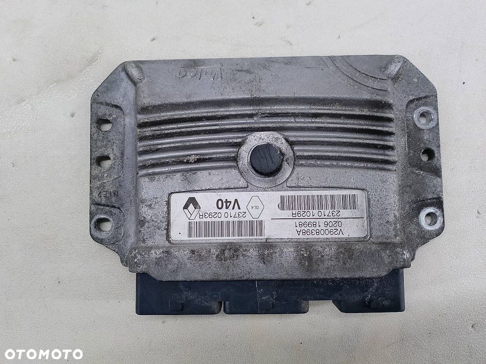 KOMPUTER, STEROWNIK RENAULT MEGANE III V29008398A 237101029R 237100293R 1.4 - 2