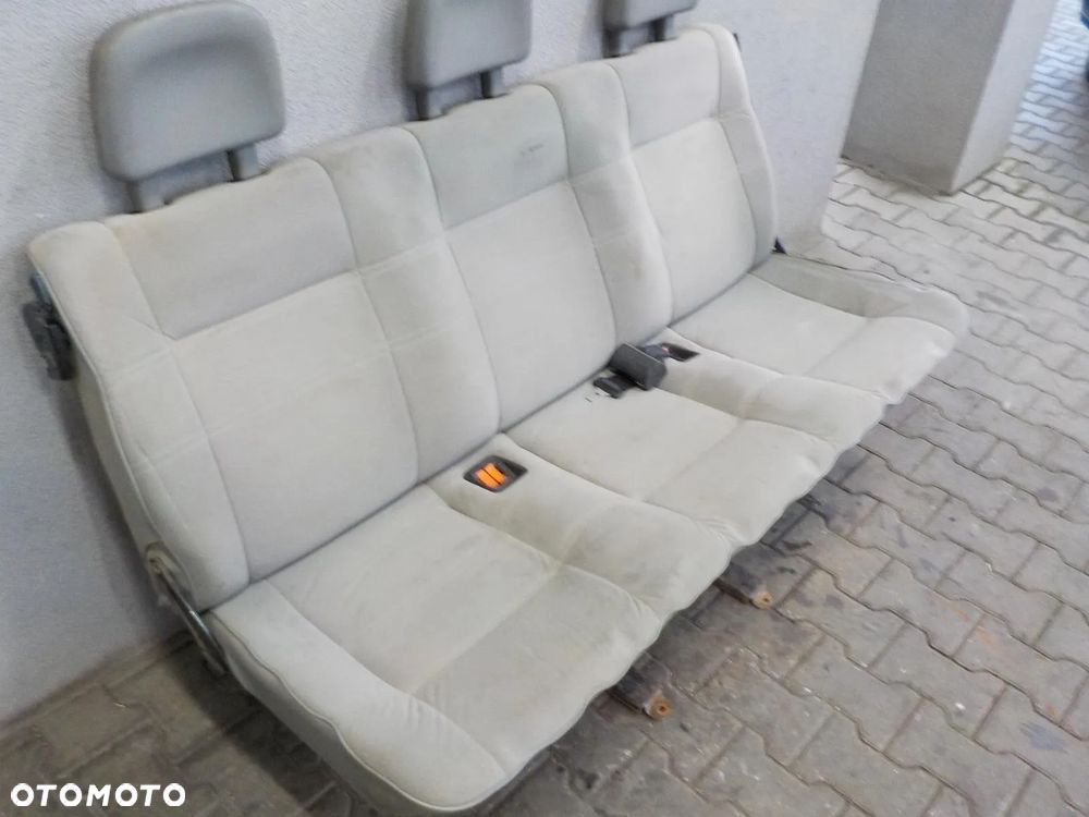 VW T4 FOTEL POTRÓJNY KANAPA ŁAWKA TYŁ TYLNA - 3