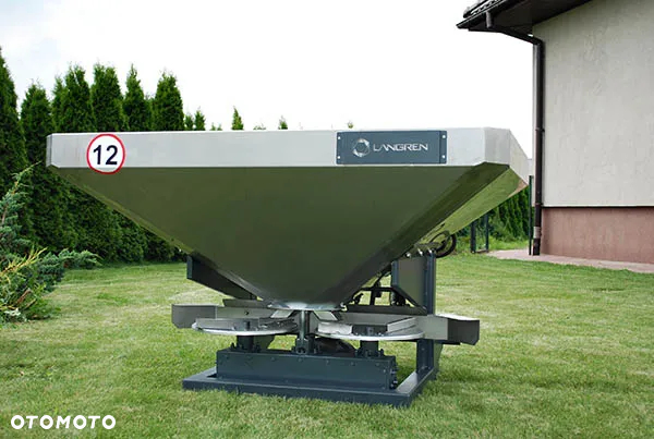 6 łopatek 3 rączki rozsiewacz nawozów lejek 200l-300l-400l-500l GRASSROL - 11