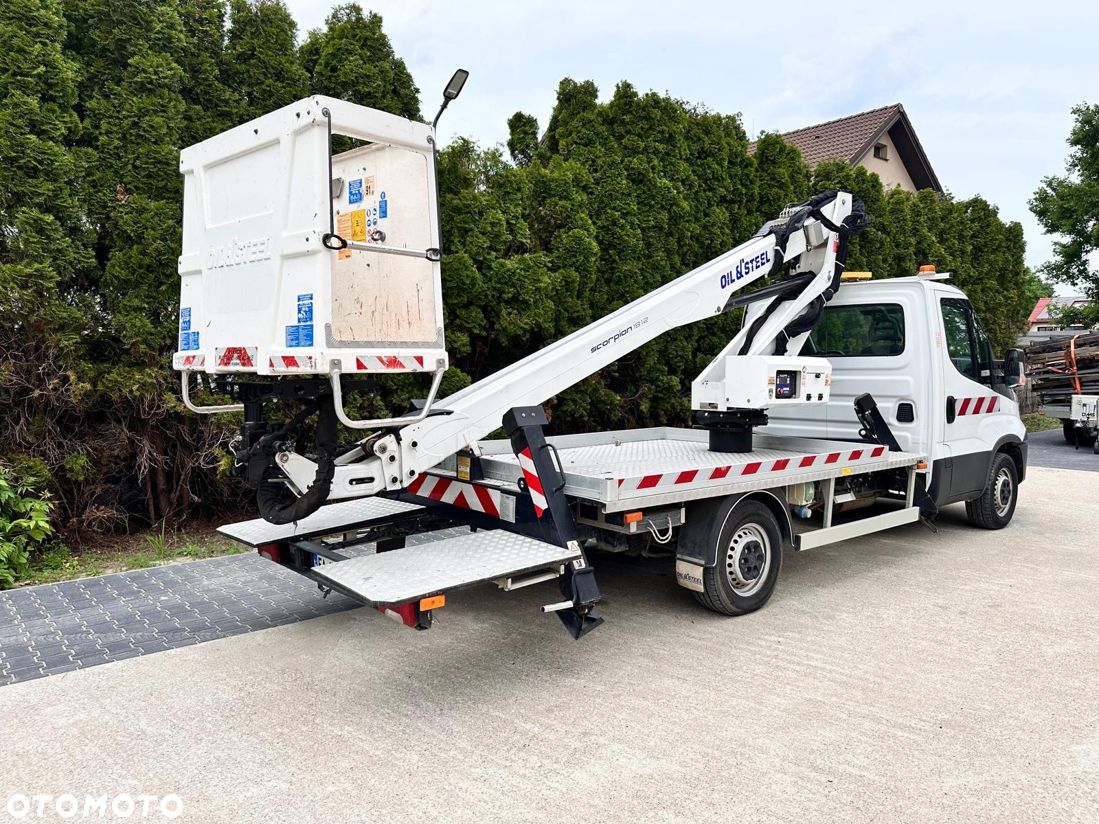 Iveco Daily Podnosnik Koszowy 18m  Hydraulika - 11
