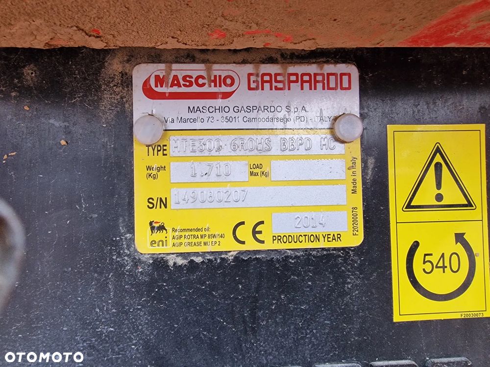 Gaspardo MTE 300, Talerzowy, 2014r. - 5