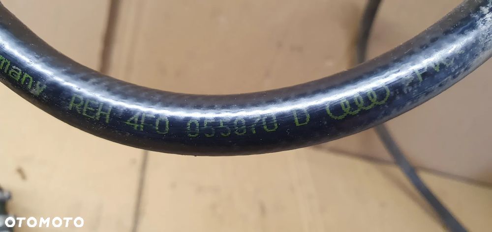 Przewód wąż spryskiwaczy lamp Audi A6 C6 4F0955970D - 7