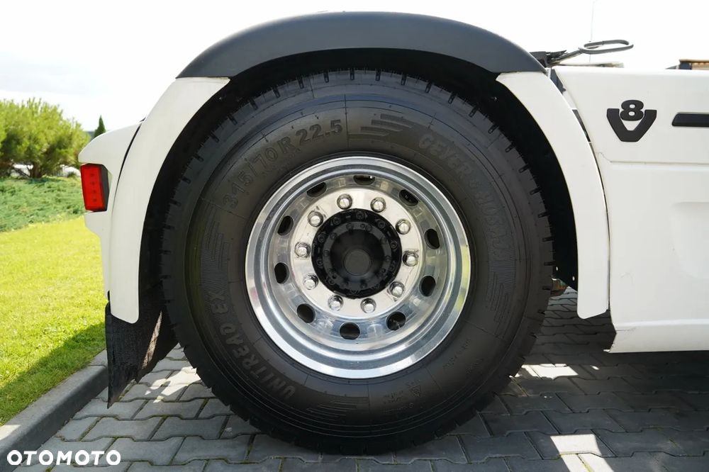 Scania R 580 / V8 / RETARDER / CAŁA NA PODUSZKACH / KLIMA POSTOJOWA / SKÓRY / OPONY 100 % / PO ZŁOTYM KONTRAKCIE SERWISOWYM - 23