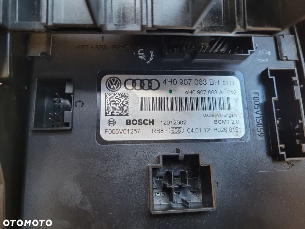MODUŁ KOMFORTU BCM AUDI A6 C7 A7 A8 4H0907063BH - 3