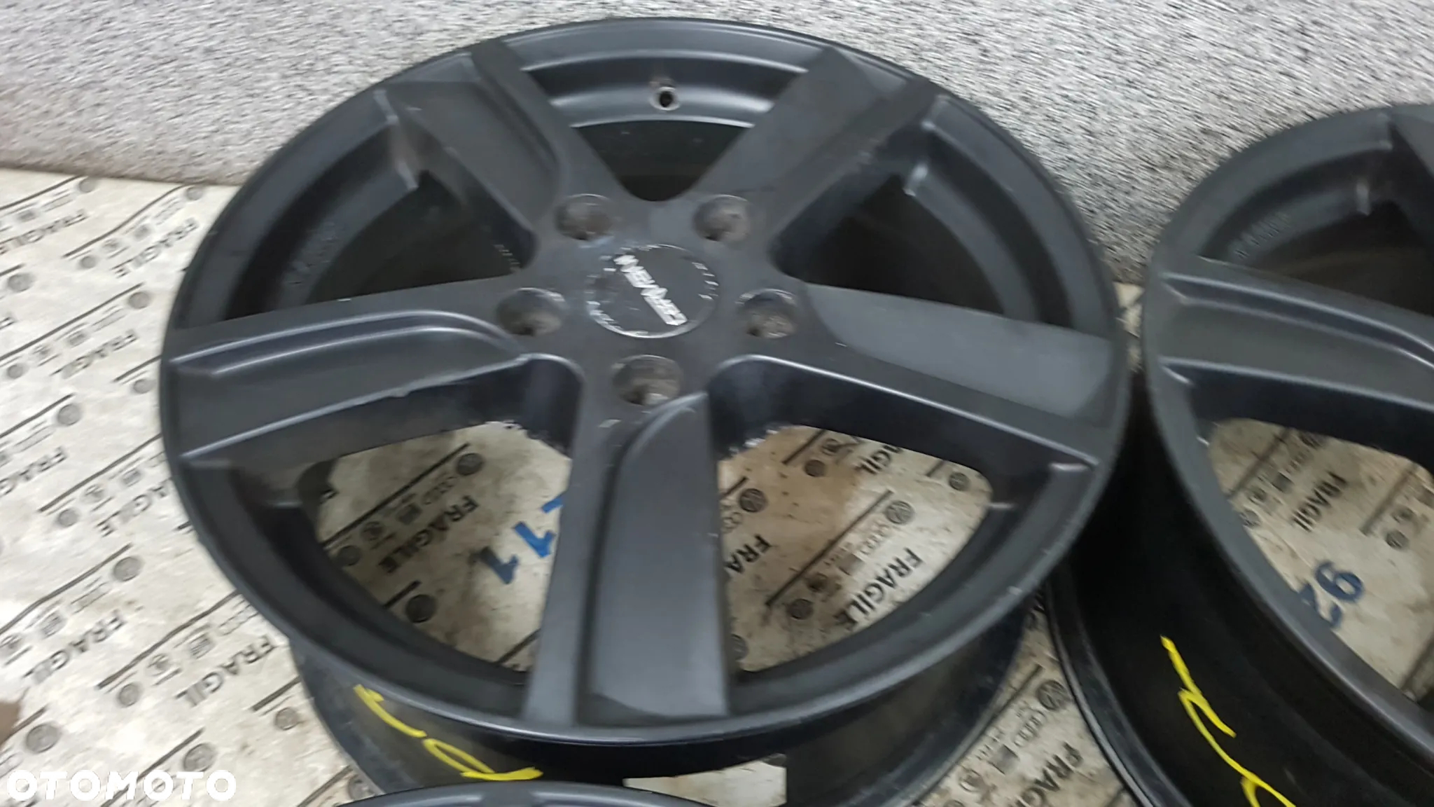 FELGI ALUMINIOWE MAZDA TOYOTA RENAULT NISSAN   5X114,3 6,5JX16 ET48 - 5