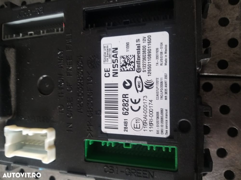 Modul bcm 2.0 dci renault koleos 1 hy 284b16282r s122736038d0 - 2