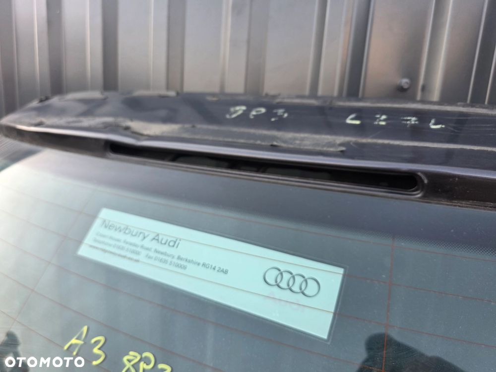 KLAPA TYŁ AUDI A3 8P 3-DRZWI 2003-2011 S LINE LZ7L BEZ LOTKI ORYGINAŁ ! - 9