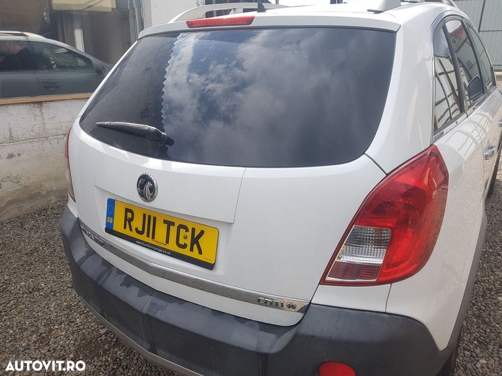Haion Cu Luneta Opel Antara Facelift 2010 - 2015 SUV 5 Usi Alb (598) - 4