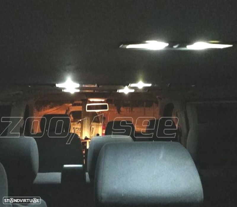 KIT COMPLETO 17 LAMPADAS LED INTERIOR PARA MERCEDES GLK CLASE X204 GLK300 GLK280 GLK250 GLK350 09-15 - 3