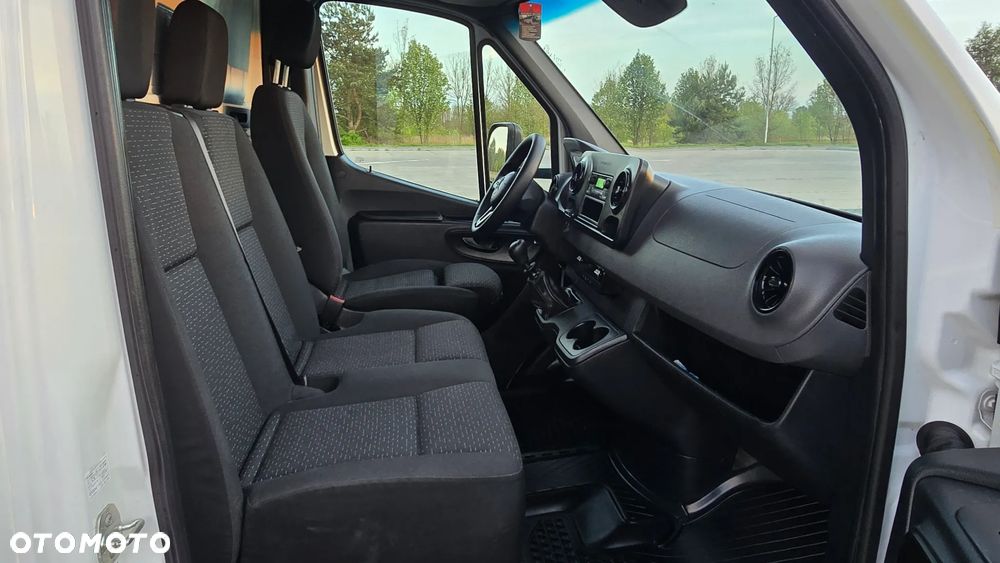 Mercedes-Benz SPRINTER 519 CDI 907❗❗3.0 190 KM V6 / MANUAL / PLANDEKA 10 PALET / PODNOSZONY DACH / BLIŹNIAKI / ZABUDOWA JEGGER / PODUSZKI PNEUMATYCZNE / SYPIALKA / SALON POLSKA ❗❗ - 32