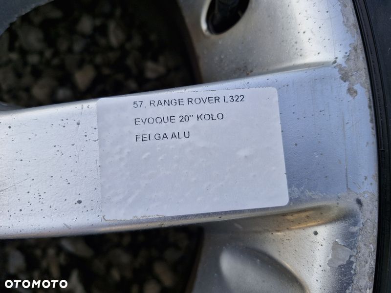 range rover l322 evoque 20'' cali felga aluminiowa koło zapasowe 5x120 - 2