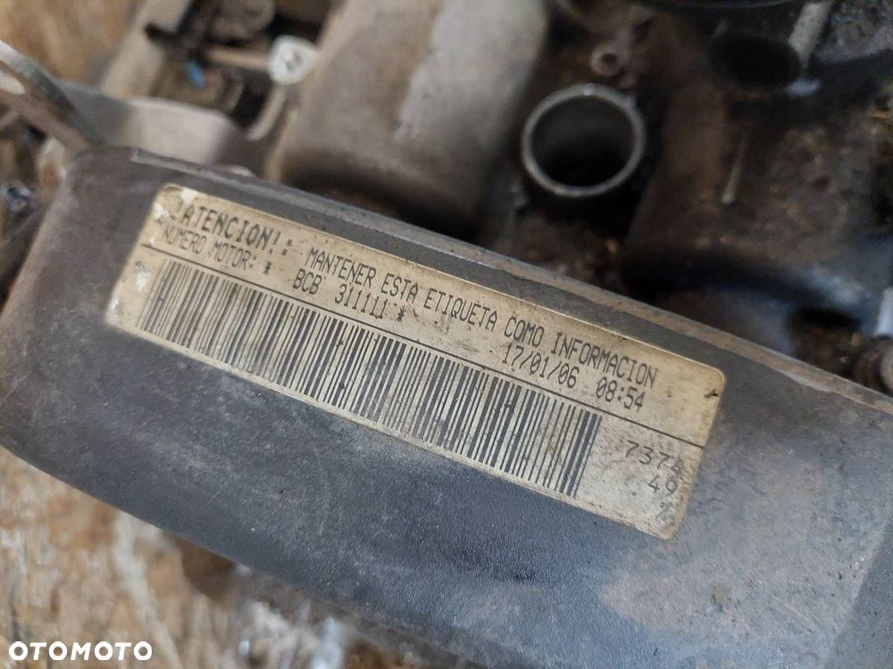SILNIK 1.6 16V BCB SEAT LEON 2005 - 6