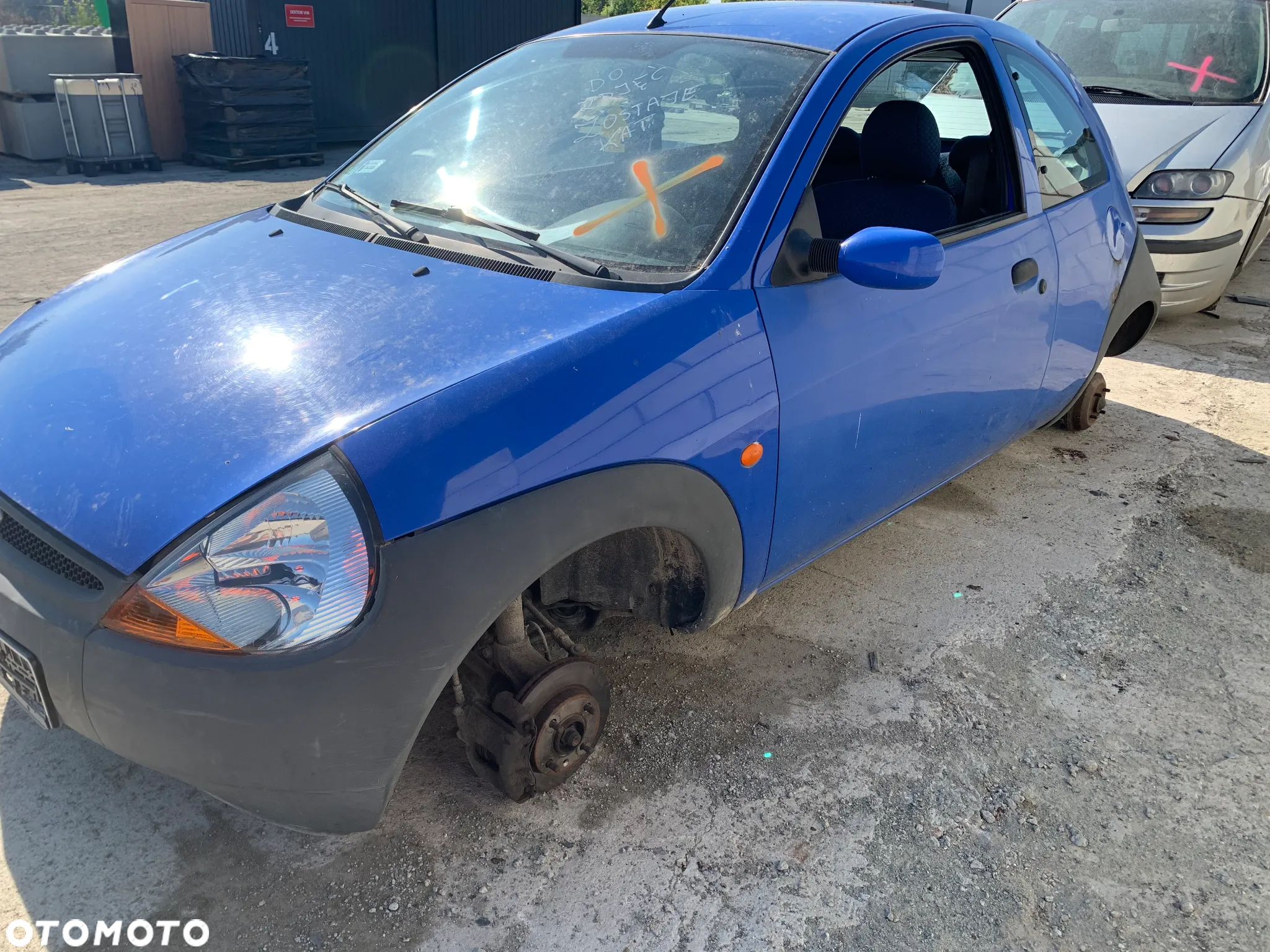 FORD KA MK1  *SAMOCHÓD NA CZĘŚCI* MASKA LAMPA DRZWI LUSTERKO ZDERZAK GRILL BŁOTNIK KLAPA BELKA PRAWE LEWE PRZÓD TYŁ - 5