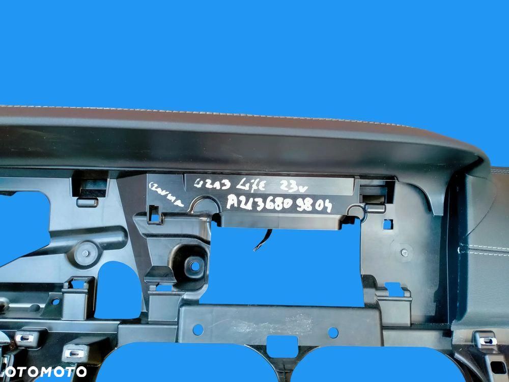 Mercedes E klasa W213 Lift Konsola Skóra Poduszka AirBag PasyDemontaż - 3