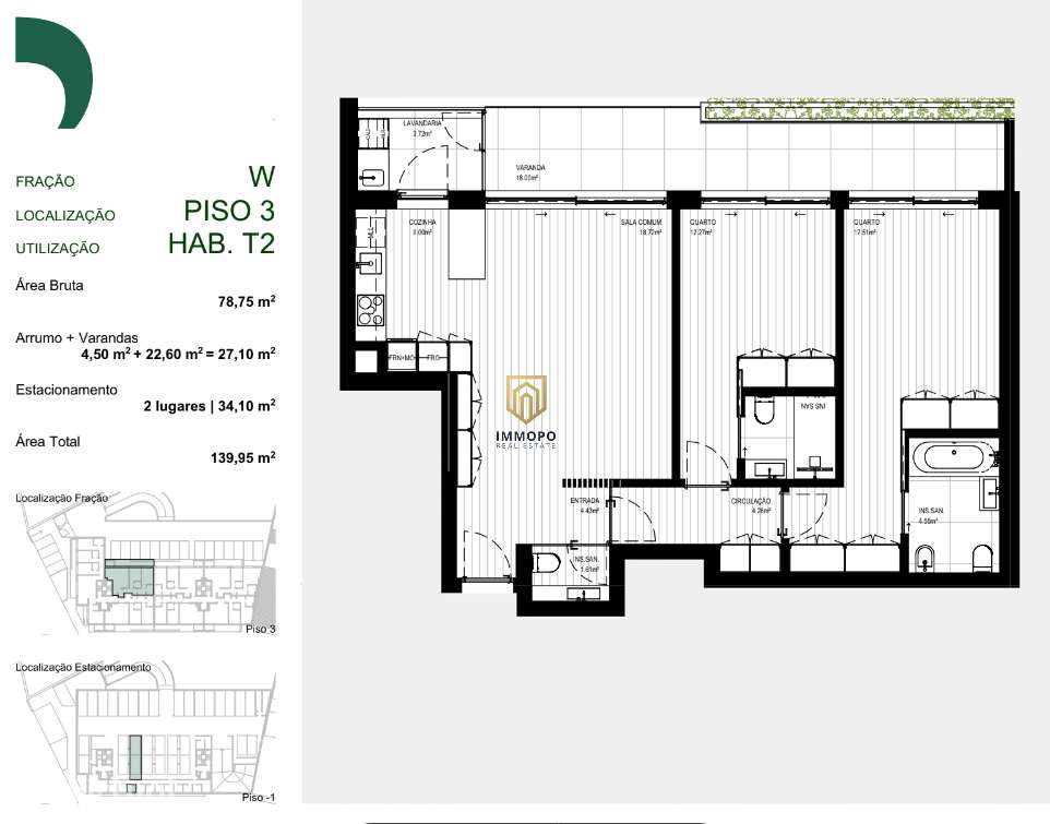 T2 novo, Cidade de Rebordosa - Grande imagem: 3/14
