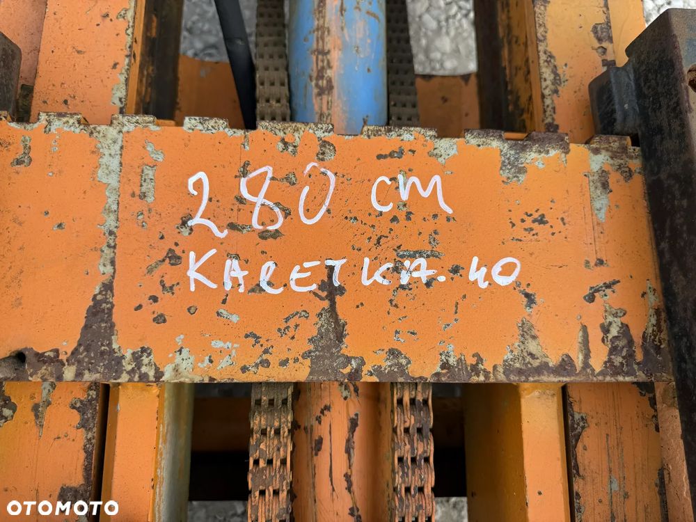 MASZT WIDŁY DO CIĄGNIKA CIĄGNIK OD WÓZKA ZWYŻKA SZTAPLARKA WINDA PODNOŚNIK WIEŻA PALECIAK 5 METRÓW - 9