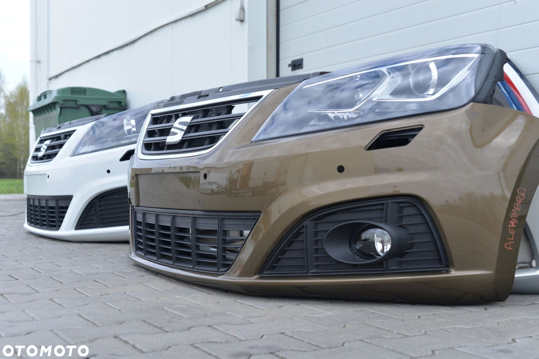MASKA ZDERZAK BŁOTNIK REFLEKTOR GRILL PAS PRZEDNI SEAT ALHAMBRA 10- - 6