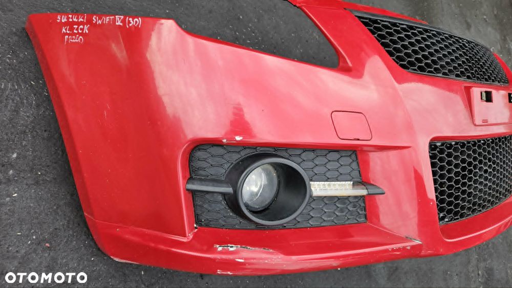 Suzuki Swift rok 2008 zderzak przedni kod lakieru ZCK - 2