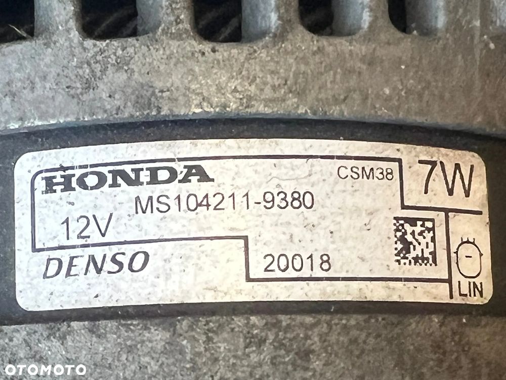 ALTERNATOR HONDA CIVIC X 2017 1.6 D MS104211-9380 - 5