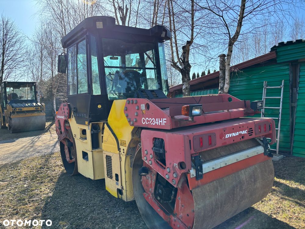Dynapac CC234HF 2012R WAGA 9TON , STAL STAL B. DZIELONE, kierownica,obcinarka - 4